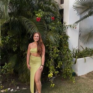 Oh Polly Green Dress